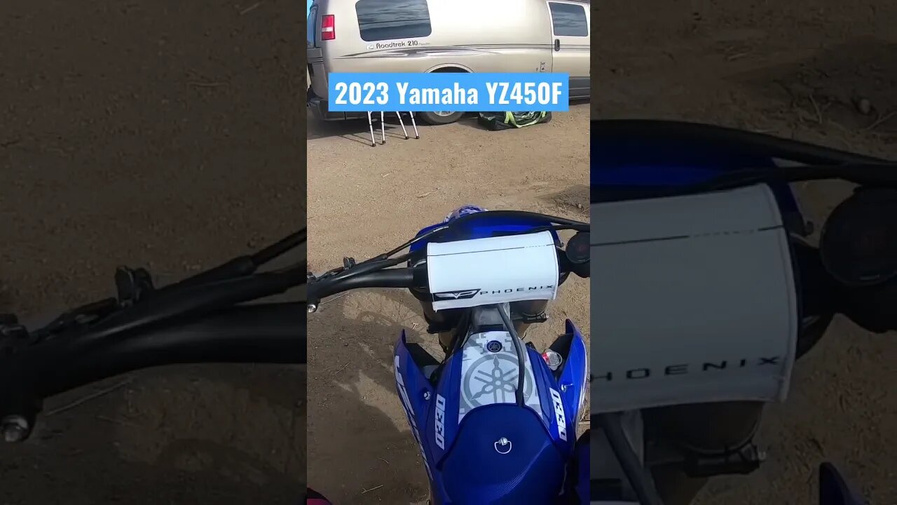 2023 Yamaha YZ450F idle and rev STOCK 🤤