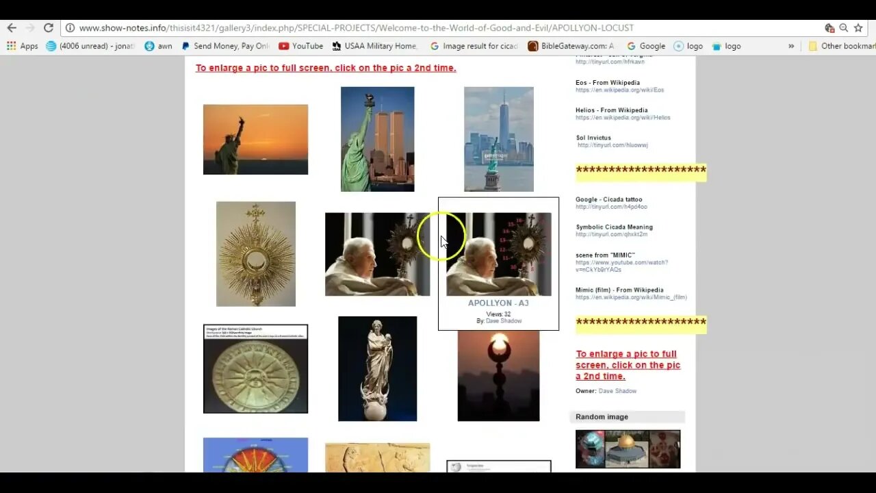 ANGELS to HUMANS to LOCUSTS - Jonathan Kleck