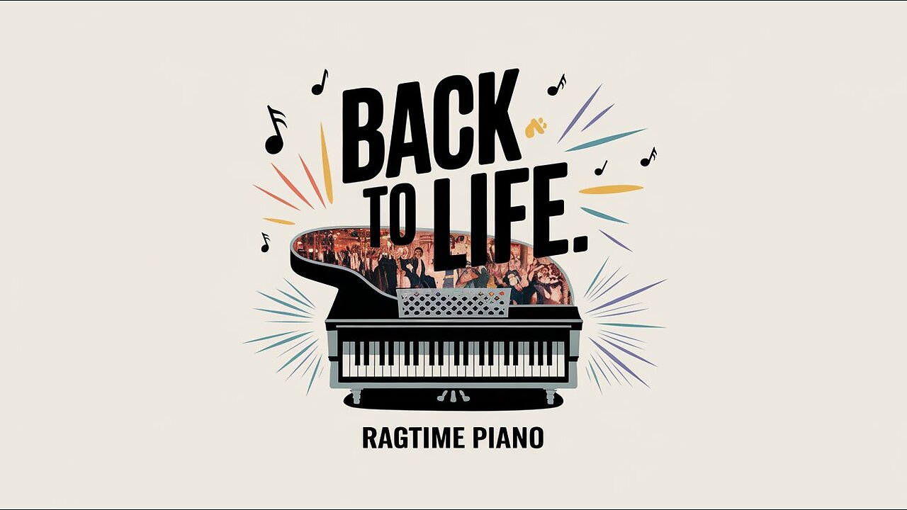 Back to Life | Energetic Ragtime Piano Revival 🎹