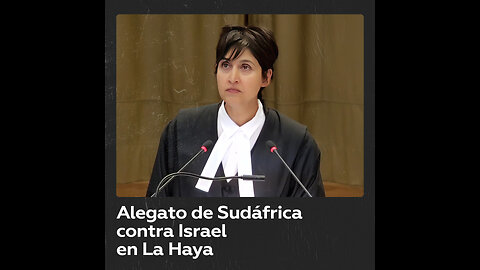 Equipo jurídico de Sudáfrica expone alegato contra Israel en La Haya