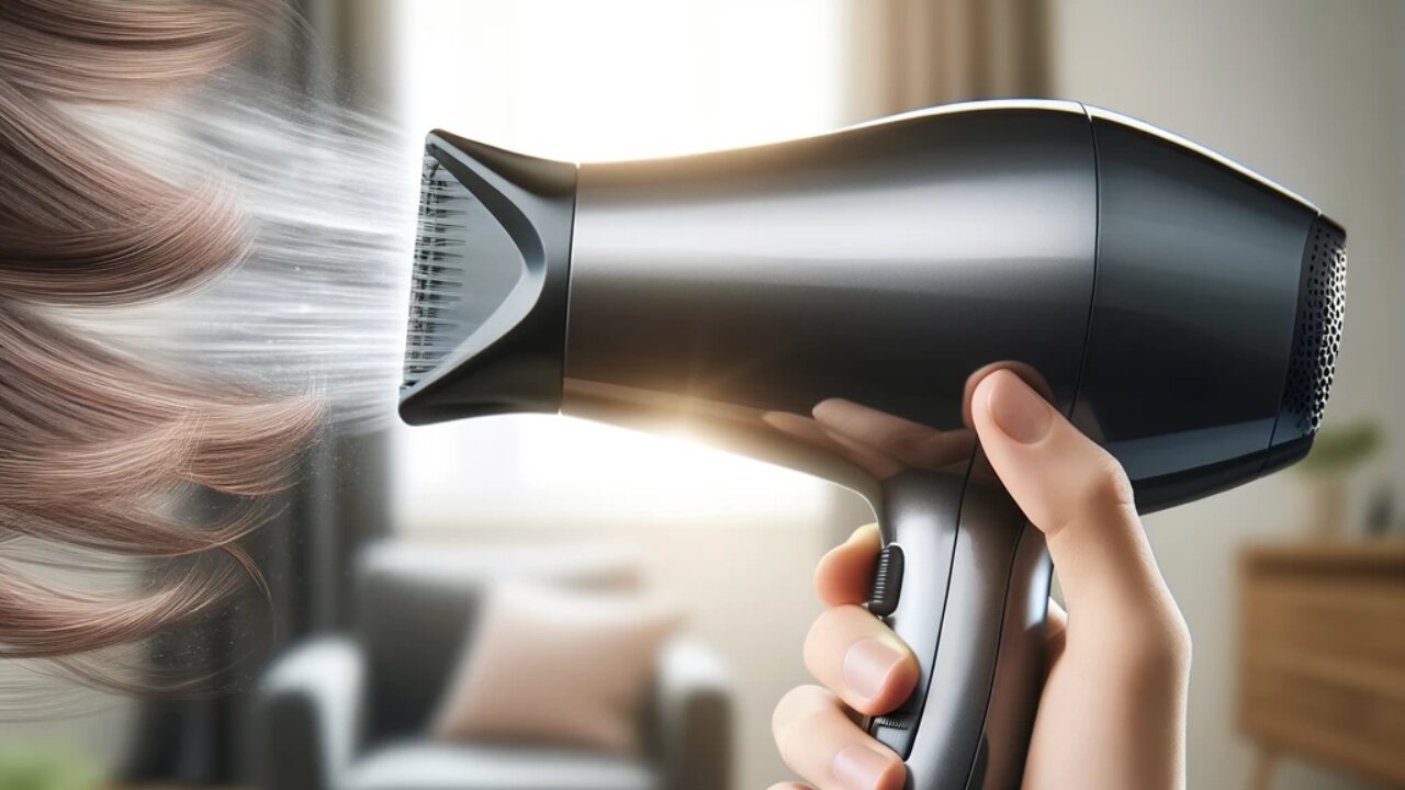 Baby Sleep Aid: Gentle Hair Dryer White Noise - 10 Hours