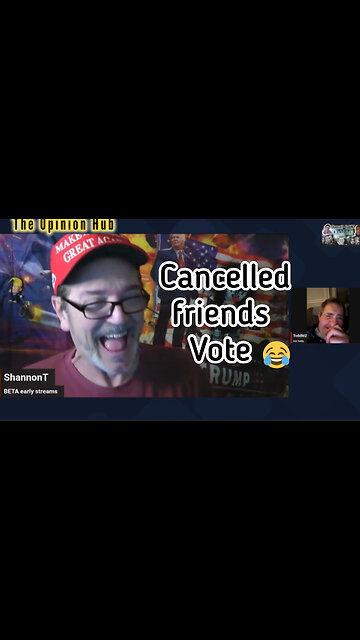 cancelling a vote for Nikki Haley from a friend Had to do it 😂😂