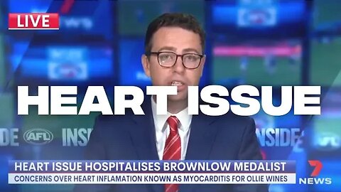 Footy Classified & Fox Footy Begin Covering Up Ollie Wines Myocarditis Story