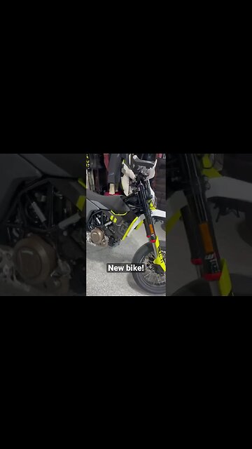 NEW BIKE!!! 2023 Husqvarna 701 Supermoto