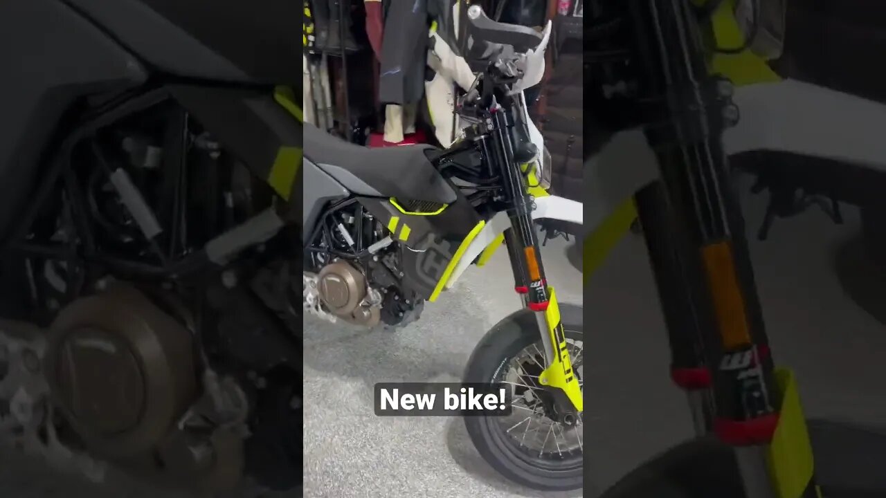 NEW BIKE!!! 2023 Husqvarna 701 Supermoto