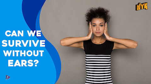 Can a human walk without ears?