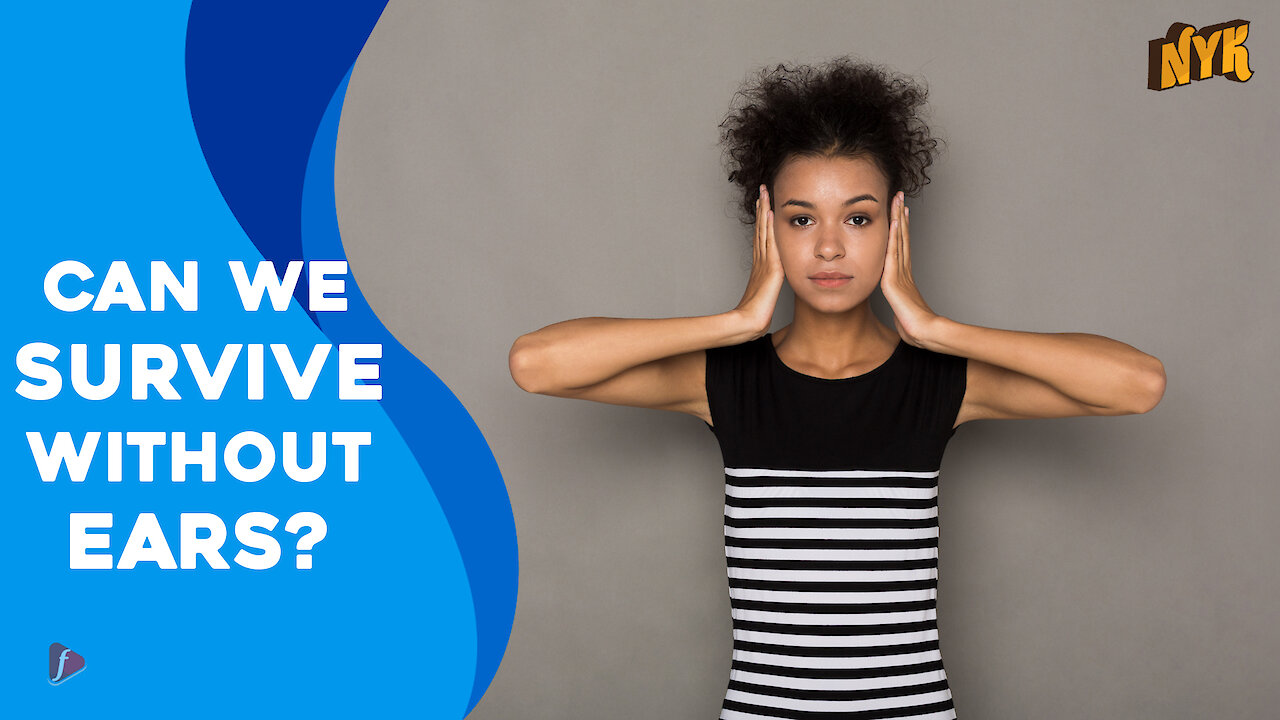 Can a human walk without ears?