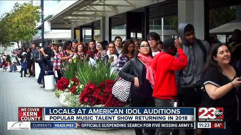 Locals at American Idol Auditions