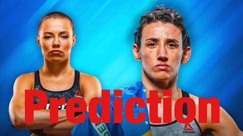 Rose Namajunas Vs Marina Rodriguez Early Prediction