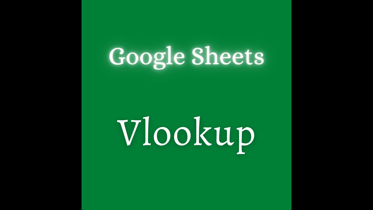 How to use the VLOOKUP formula in Google Sheets