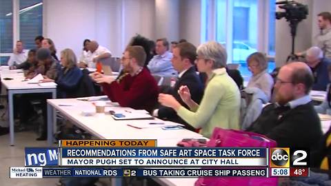 Safe Art Space Task Force to release recommendations