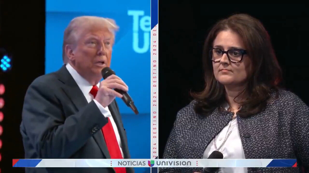 How Trump Answered Question About Kamala Harris At Univision Town Hall Is WHY He Should Be President