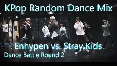 K-Pop Random Dance Pro DJ Mix Original Artists Mirrored POP Quiz - Enhypen vs Stray Kids Battle #2