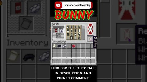 Bunny Wearing Sunglasses Banner | Minecraft