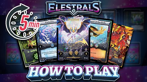 How to Play Elestrals TCG in 5 Minutes! (Quick Start Guide)