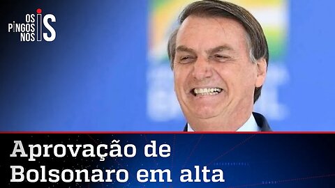 Popularidade de Bolsonaro volta a subir