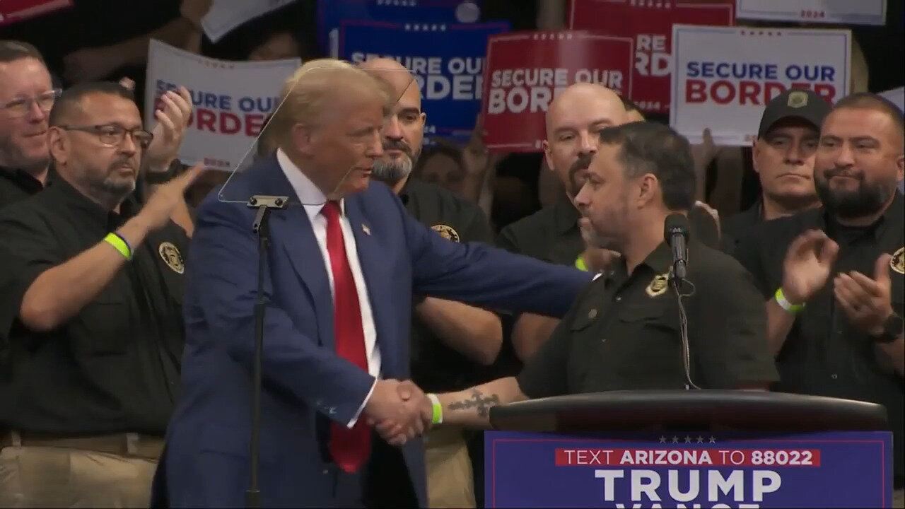 The National Border Patrol Council Endorses Former President Trump In Arizona