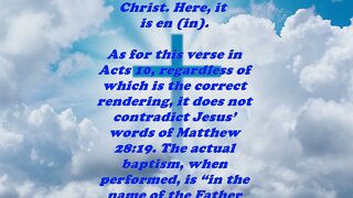 Daily Bible Verse Commentary - Acts 10:48