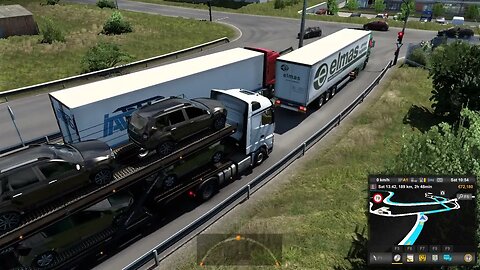 (euro truck simulator 2) just power through