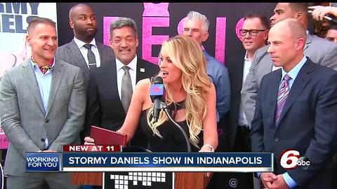 Stormy Daniels performs at The Pony in Indianapolis