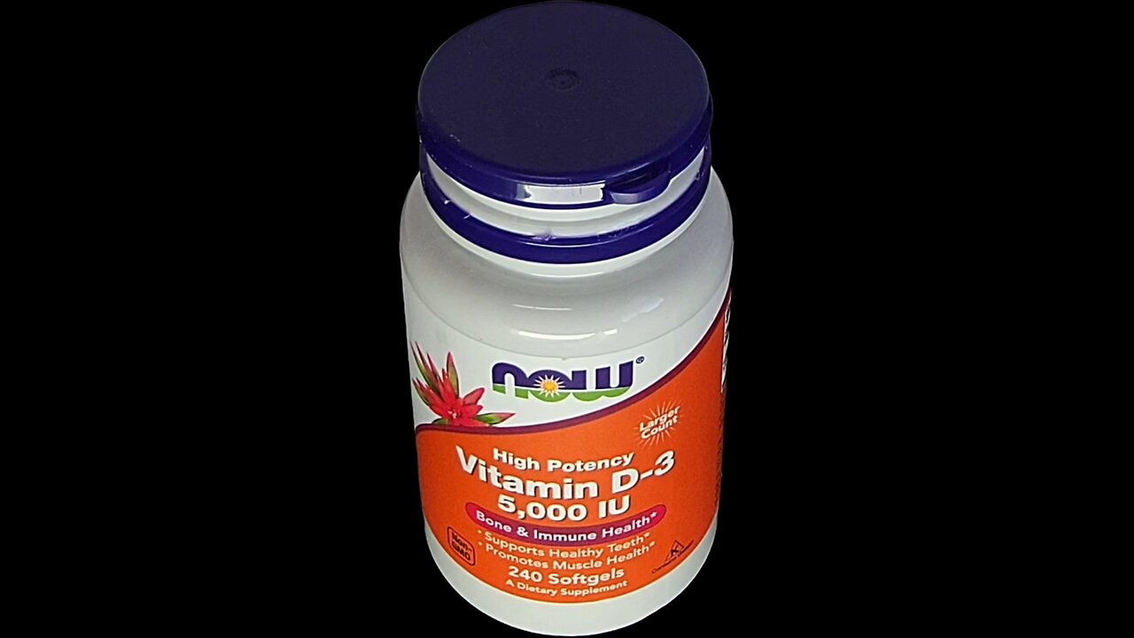 NOW Foods Supplements, Vitamin D-3 5,000 IU, High Potency #vitamind