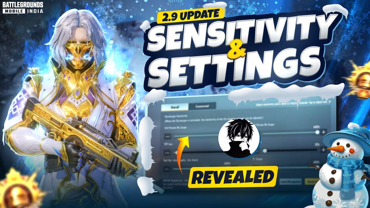 BGMI 2.9 New Update SENSITIVITY _ SETTINGS _ BIXI OP Settings Revealed _ Zero Recoil Sensitivity