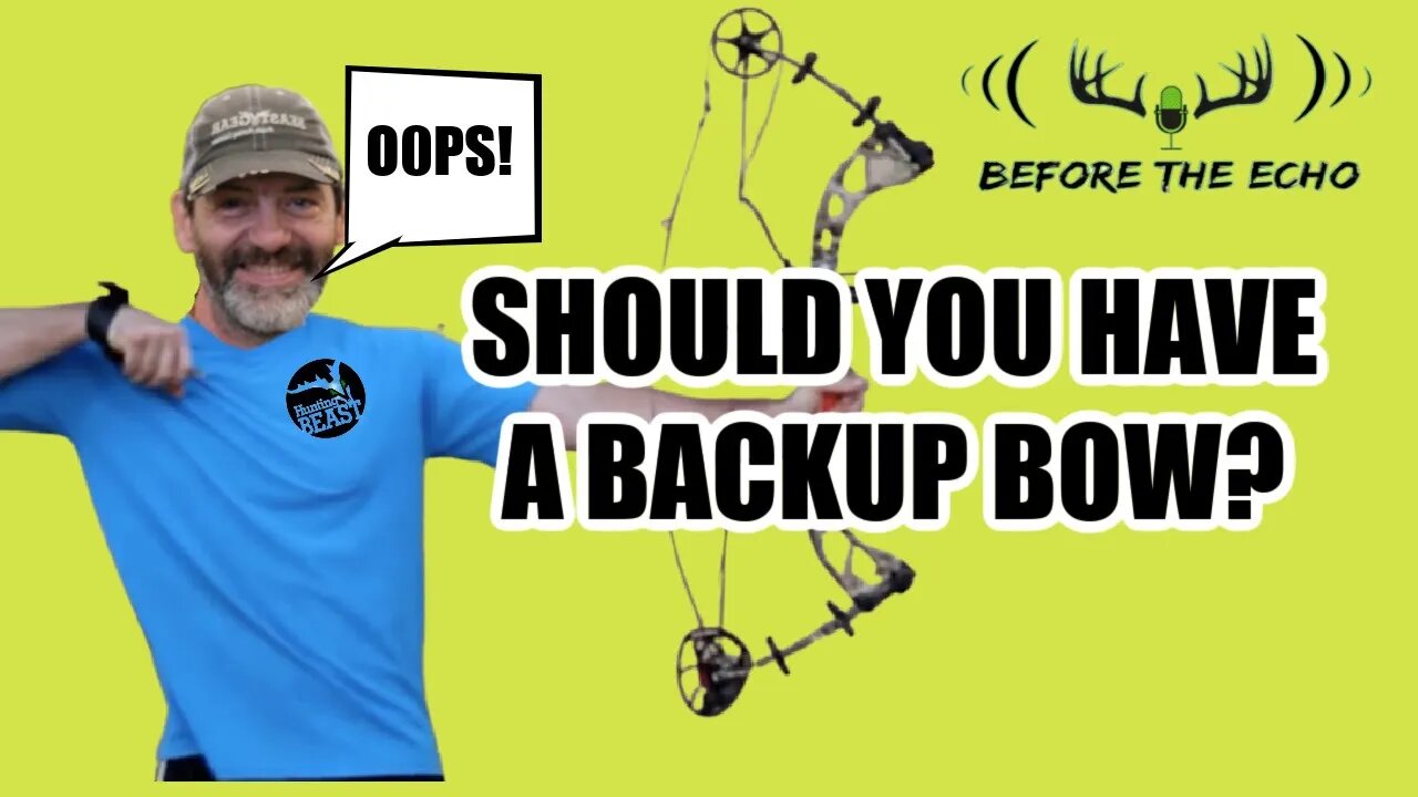 Dan Infalt Dry Fires His Bow!!! Should you have a backup?