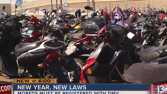 New year means new Nevada laws on mopeds, body cameras