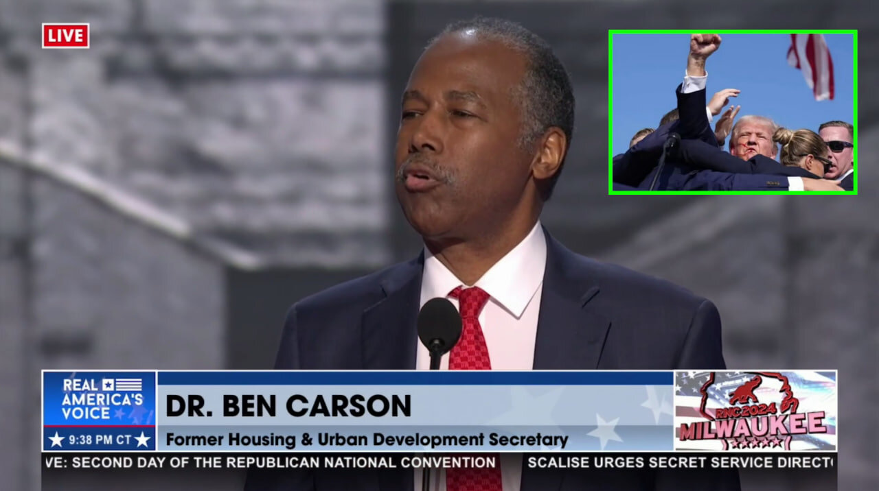 Dr. Ben Carson Brings Down the House with Epic Trump Tribute