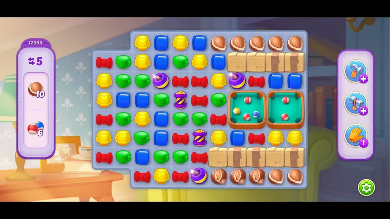 Playrix Homescapes Gameplay Walkthrough Level 12464