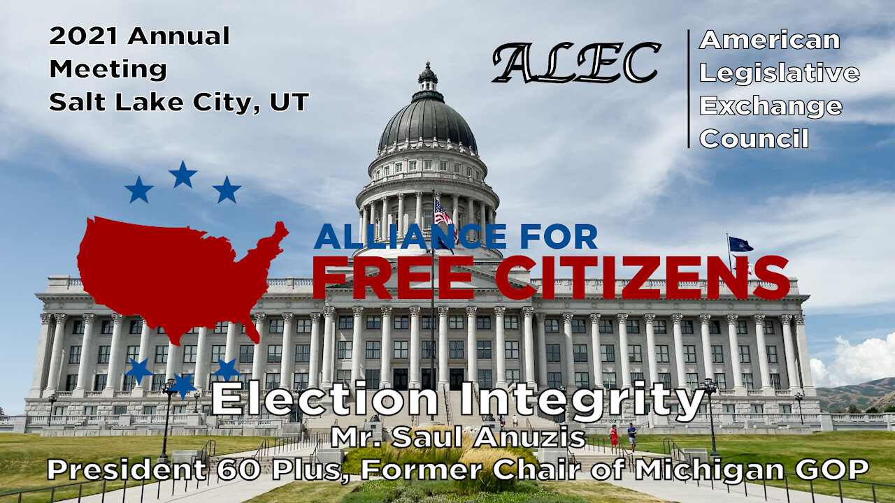 Election Integrity with Mr. Saul Anuzis