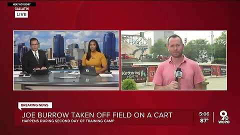 5PM report on Joe Burrow's injury at Bengals practice