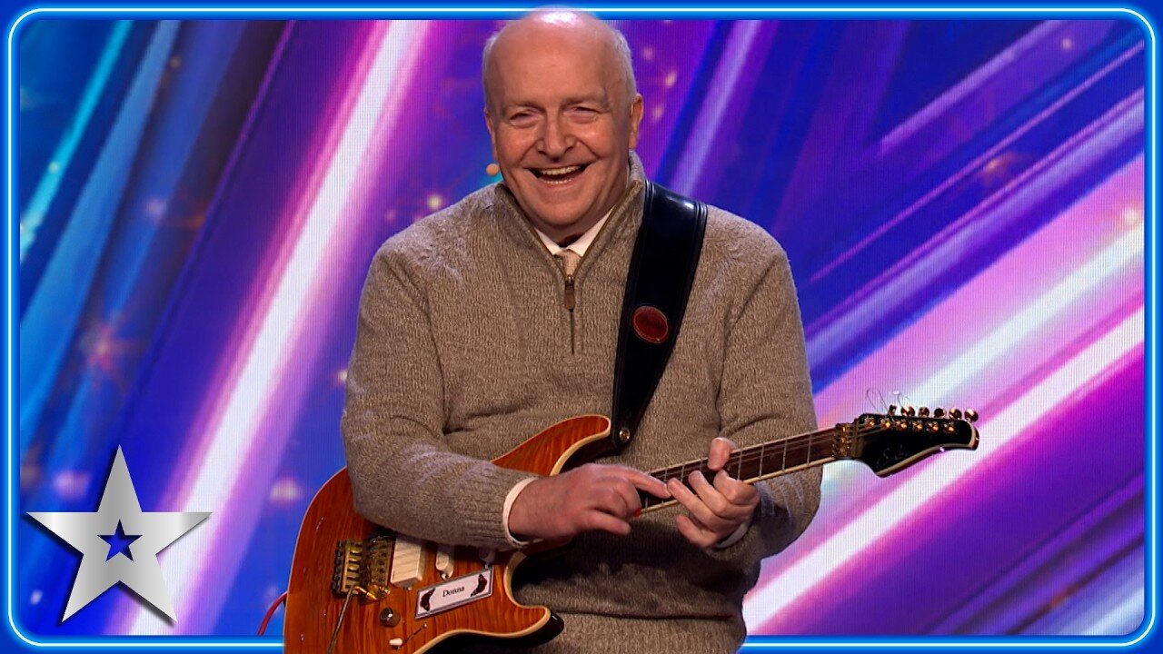 ROCKIN Grandpa Kenny Petrie brings the house down _ Unforgettable Audition _ Britain s Got Talent