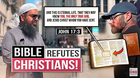 📕 BIBLE Refutes Christianity❗🕵🏽‍♂️Shaykh Uthman EXPOSES the Bible at Pacific Beach ⛱