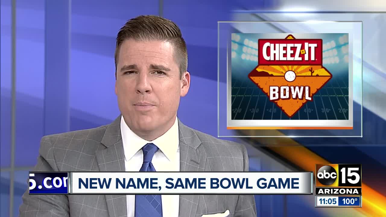 Cactus Bowl renamed Cheez-It Bowl, will be played at Chase Field after Christmas