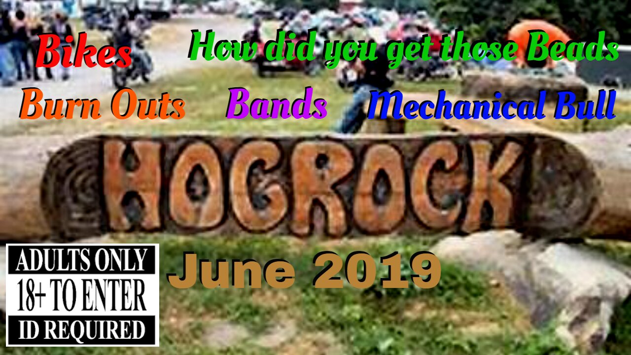 HOG ROCK JUNE 2019 RAW FOOTAGE