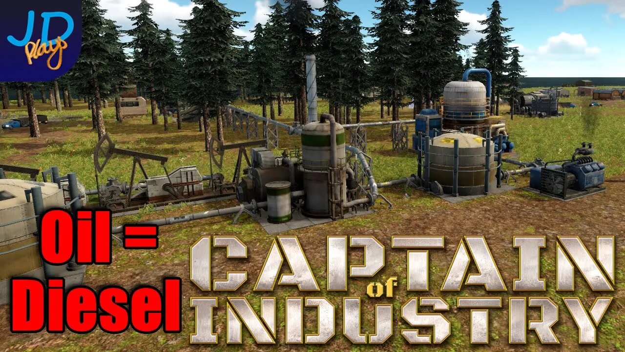 Where there is Oil there is Diesel 🚛 Ep2 🚜 Captain of Industry 👷 Lets Play, Walkthrough, Tutorial