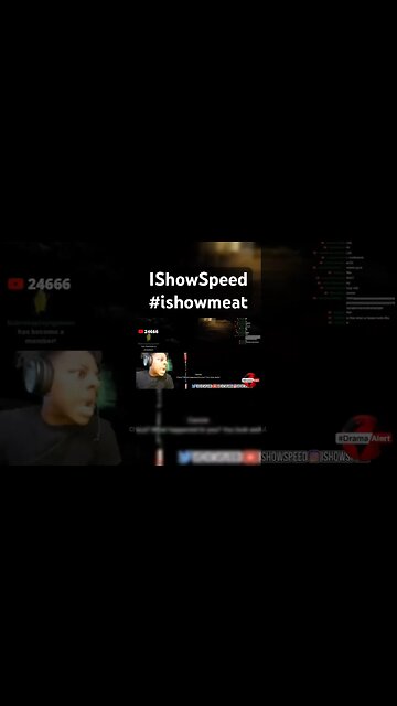IShowSpeed shows his MEAT on YouTube live stream #ishowmeat