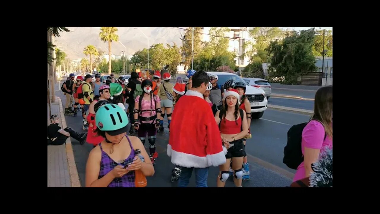 Patinando βΈπ¨π Ruta NavideΓ±a 2021 π π Hernando de Magallanes π Santiago Chile π
18.12.2021