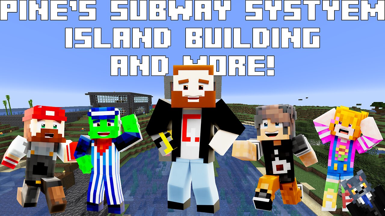 Subway Systems, Island Building, Netherite Armor+ Tools, and more! - Shenanigang SMP