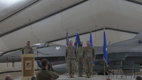 378 AEW Change of Command