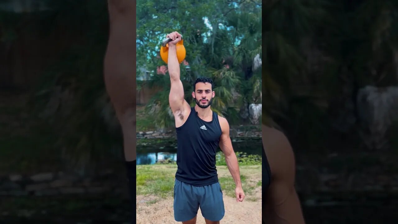 Try these Kettlebell Presses‼️ #shorts