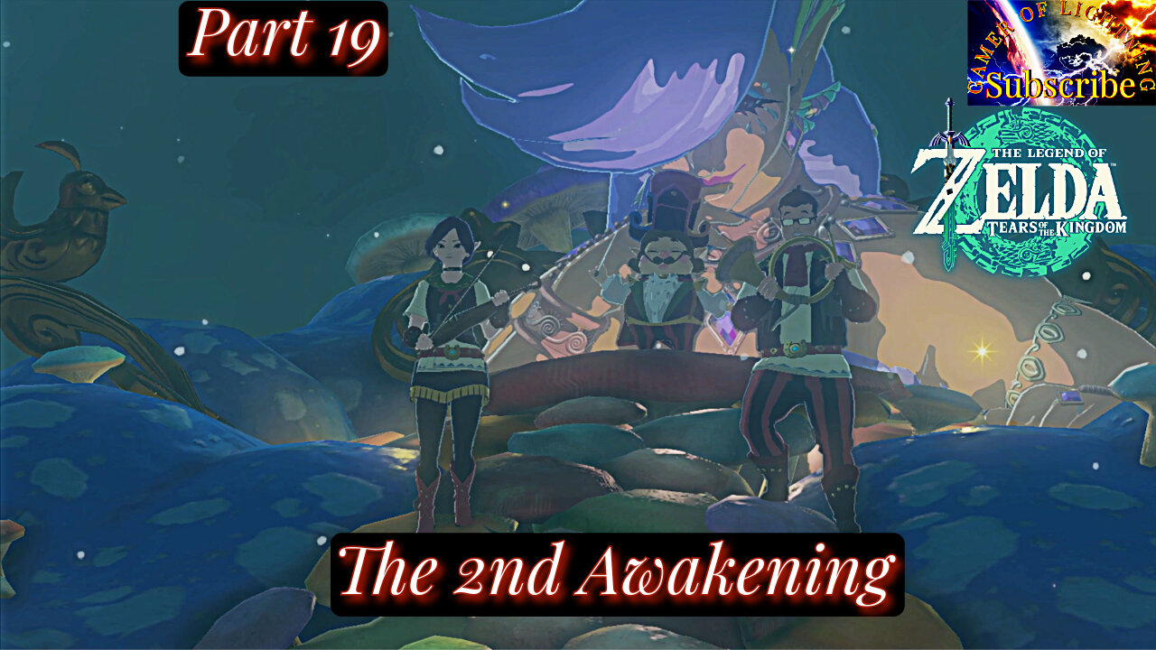 Venturing to the Mountains Part 19 Blind Let's Play Tears of the Kingdom