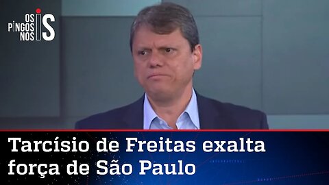 Em sabatina na Jovem Pan, Tarcísio promete secretariado técnico em SP