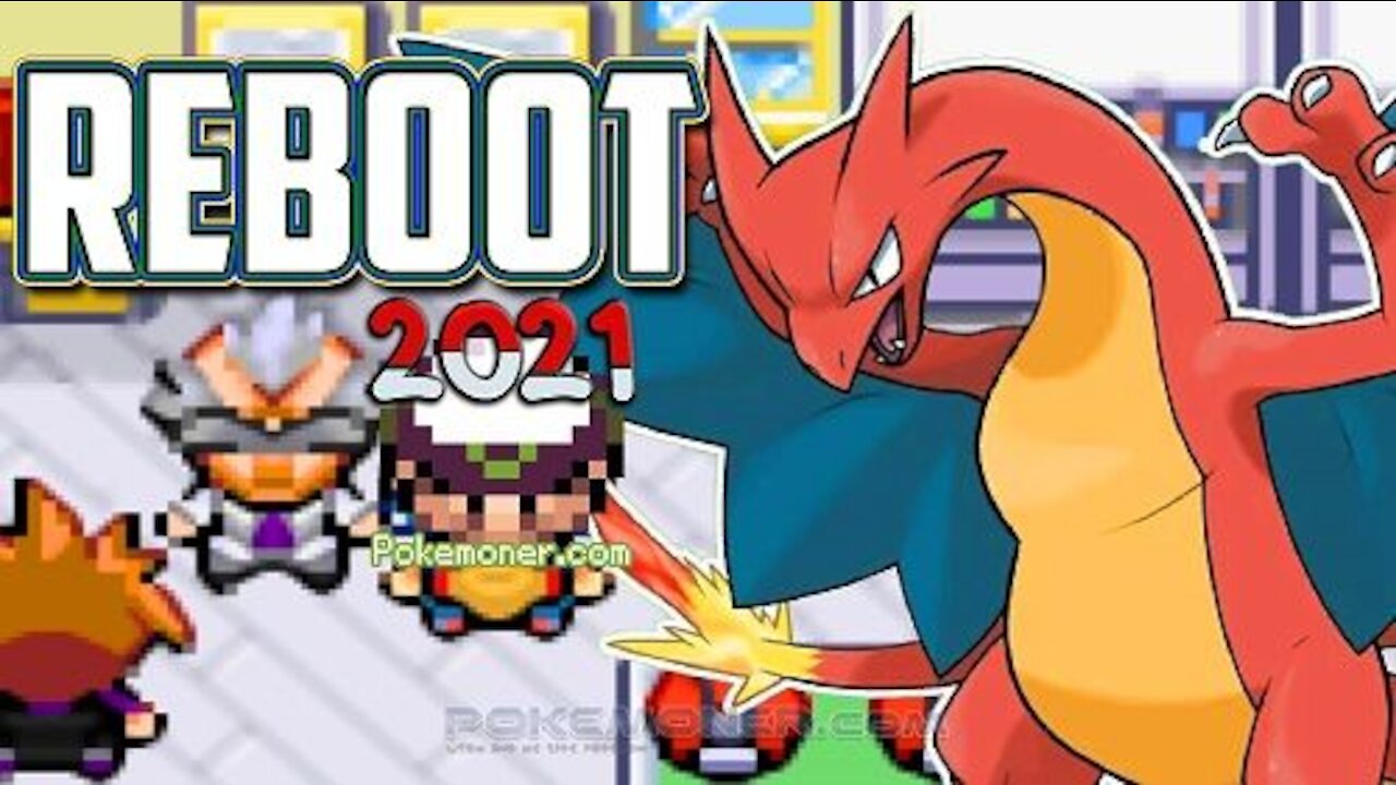 Pokemon Reboot - GBA Hack ROM but all pokemon redesign and It won't make you disappointed!