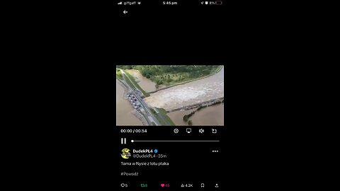 In polish :Flooding Poland 15/09/2024