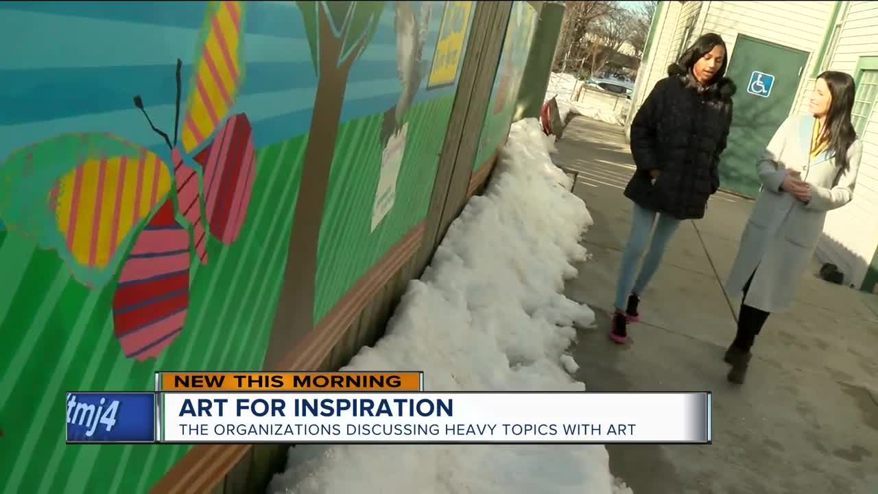 Organizations help teens tackle tough topics through art