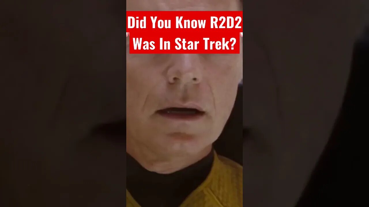 ‼️R2D2 IN #StarTrek? #retro #shorts #starship #StarWars