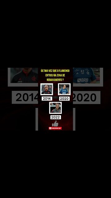 ENQUETE! ÚLTIMA VEZ DO FLAMENGO NA ZONA DE REBAIXAMENTO? - É TRETA!!! NOTÍCIAS DO FLAMENGO #Shorts