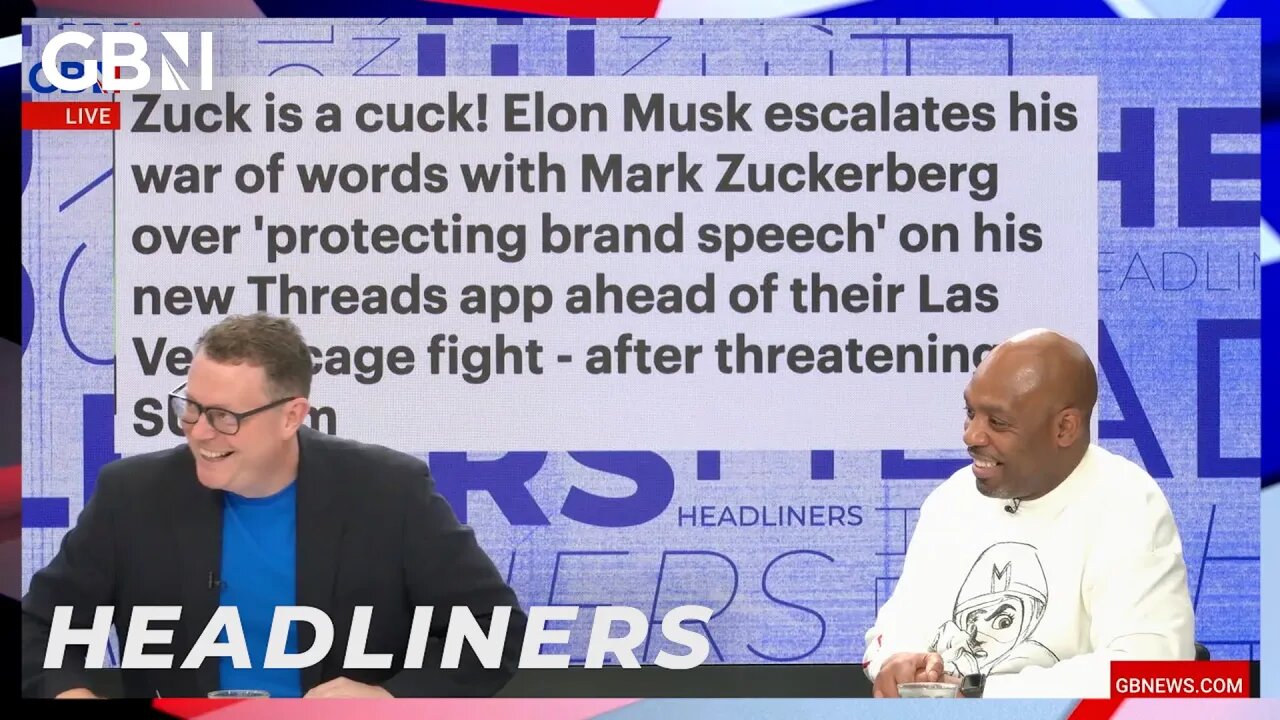 "Zuck is a cuck!": Elon Musk escalates his war of words with Mark Zuckerberg 🗞 Headliners